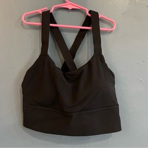 Athleta black sport bra